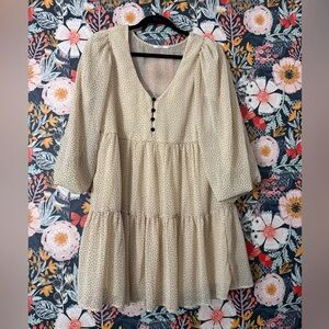 Francesca’s Mi Ami Polka Dot Dress Mini